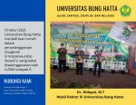 Bendera Pataka Entrepreneurship Award 2021 diterima oleh Universitas Bung Hatta