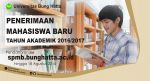 Penerimaan Mahasiswa Baru Universitas Bung Hatta Tahun Akademik 2016/2017