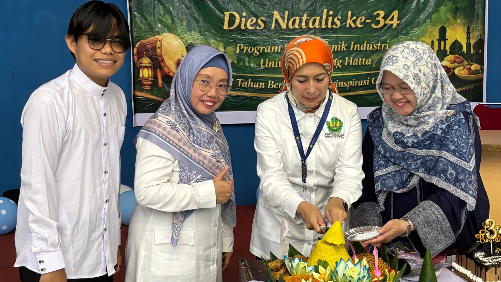 Teknik Industri Universitas Bung Hatta Rayakan Perayaan Yudisium ke-58 dan Dies Natalis ke-34 