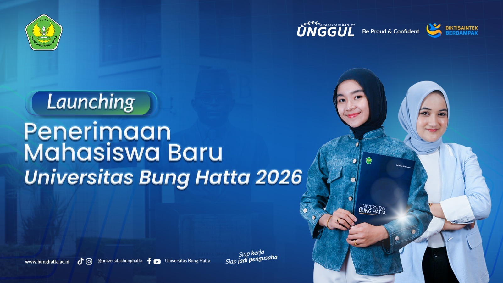 Universitas Bung Hatta Resmi Luncurkan Penerimaan Mahasiswa Baru Tahun 2026