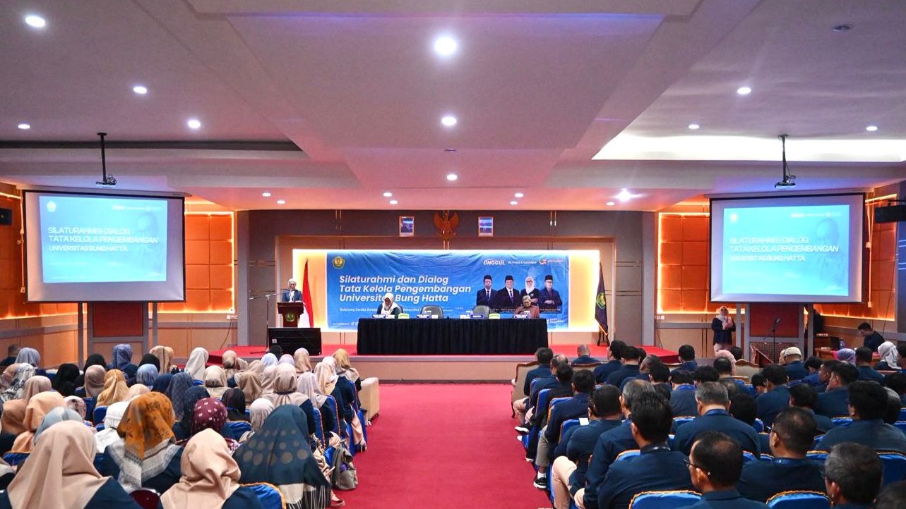 Silaturahmi dan Dialog Tata Kelola, Universitas Bung Hatta Perkuat Sinergi Pimpinan dan Sivitas Akademika