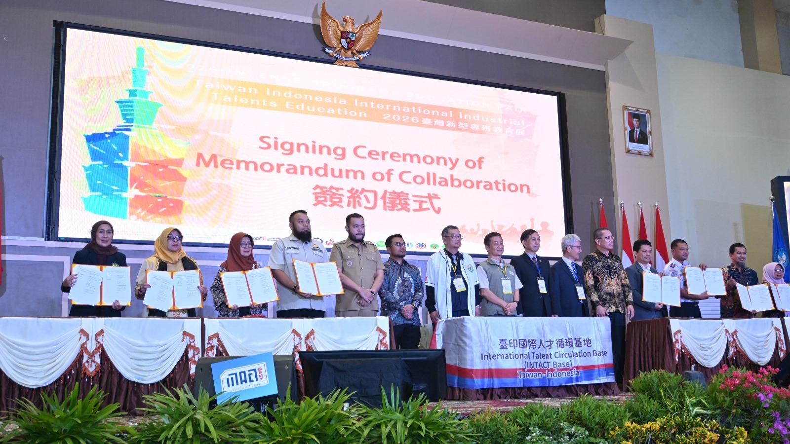 Universitas Bung Hatta Jalin Kerja Sama dengan Pusat INTACT Taiwan