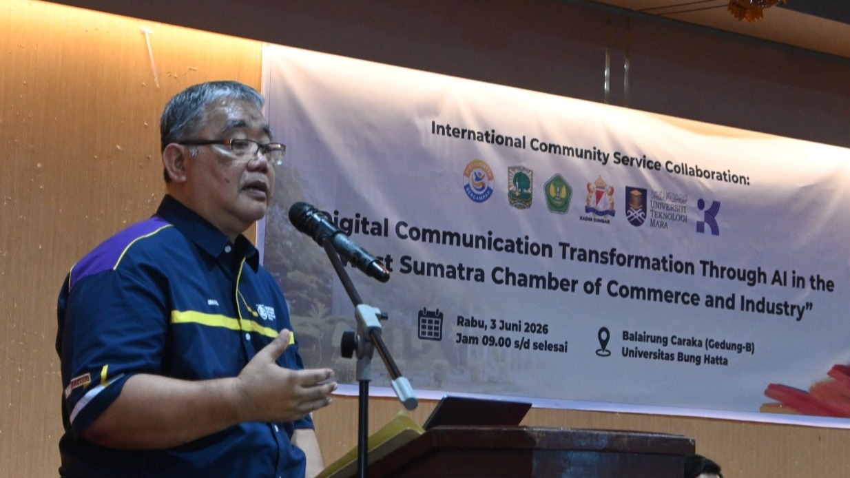 International Community Service Collaboration Bahas Transformasi Komunikasi Digital Berbasis AI 