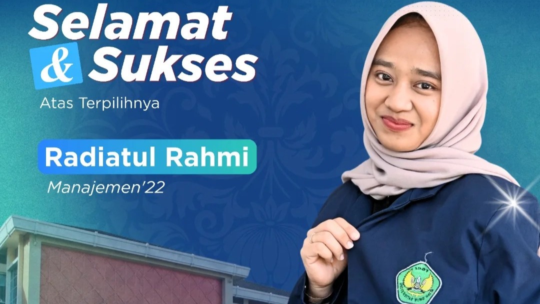 Radiatul Rahmi, Mahasiswa Manajemen Universitas Bung Hatta Terpilih Mengikuti Citizenship Workshop VDMI 2026 di Magelang 