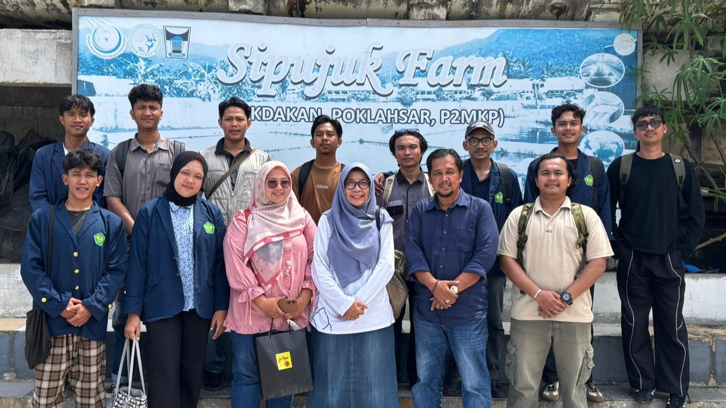 Mahasiswa FPIK Universitas Bung Hatta Laksanakan Teaching Factory di Si Pujuk Farm