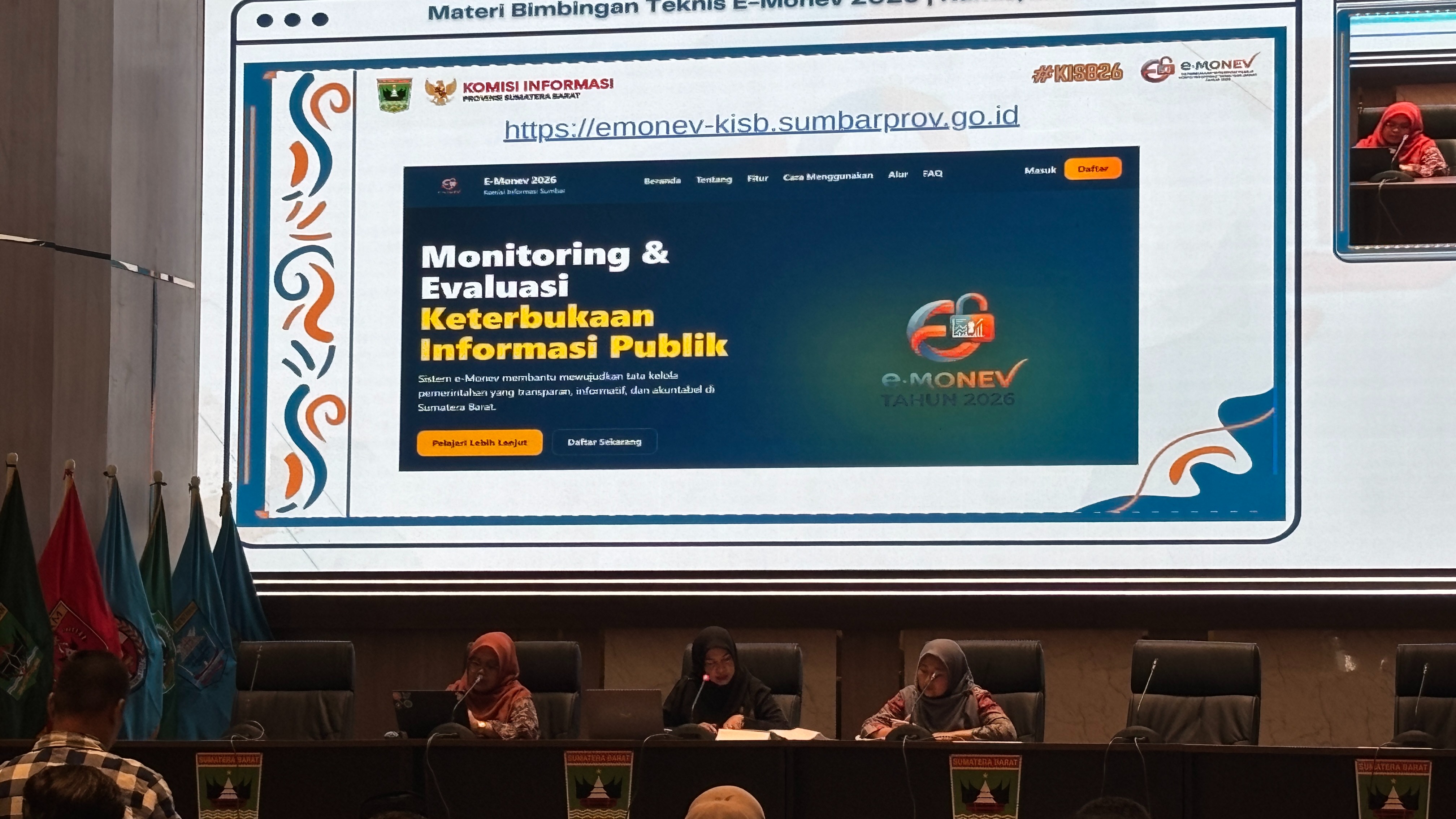 PPID Universitas Bung Hatta Ikuti Bimbingan Teknis Monitoring dan Evaluasi Keterbukaan Informasi Publik Tahun 2026