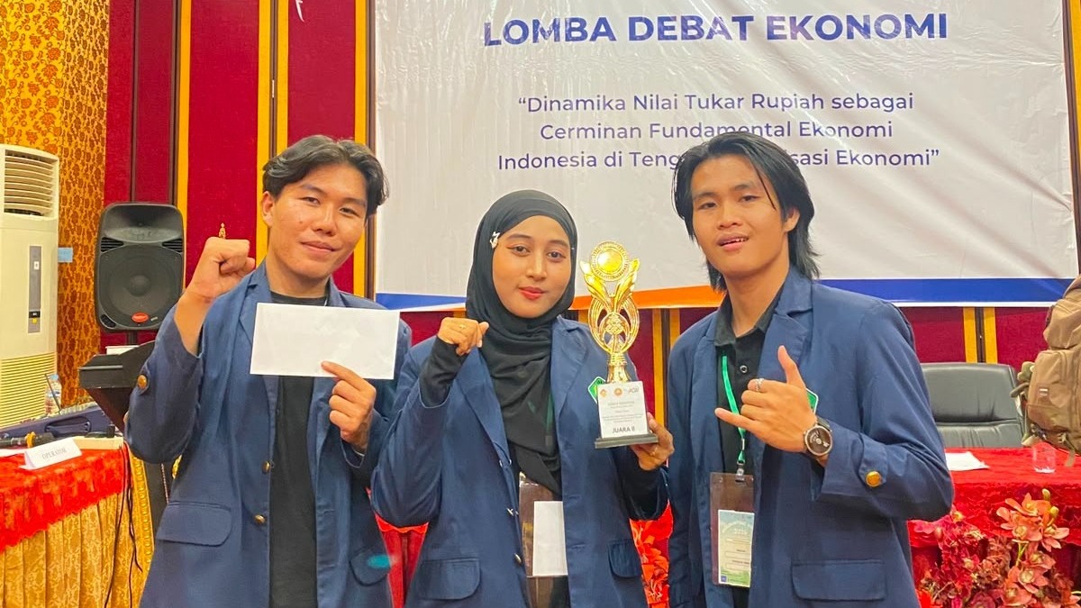 Tim Debat FEB Universitas Bung Hatta Juara II Lomba Debat Accounting Week 2026