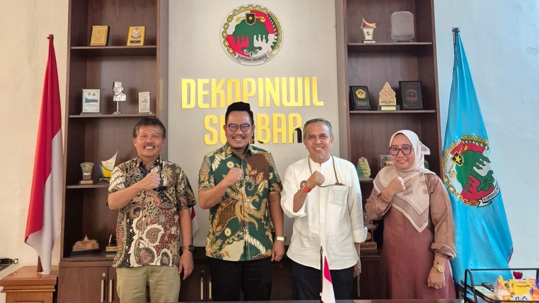 Universitas Bung Hatta Jajaki Kerja Sama dengan DEKOPINWIL Sumbar Dukung HARKOPNAS 2026