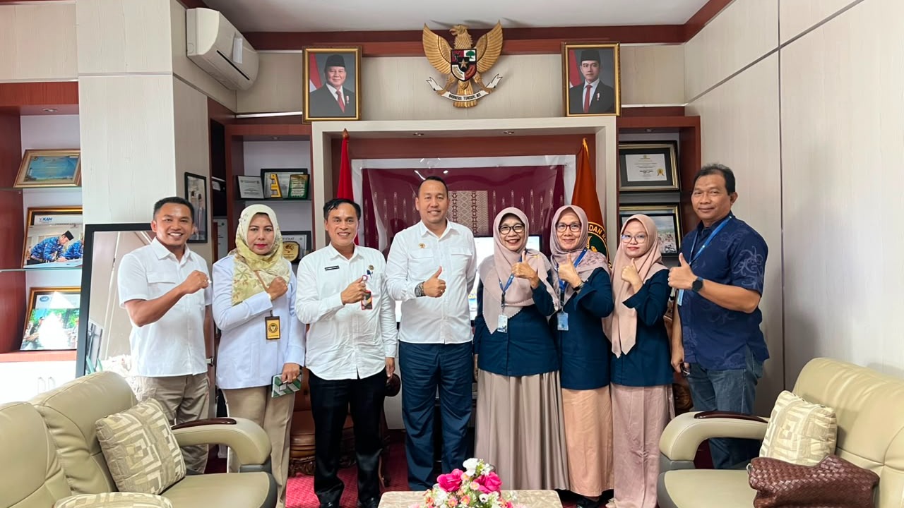 FPIK Universitas Bung Hatta Jajaki Kerja Sama dan Hantarkan Mahasiswa Praktikum ke BKHIT Sumatera Barat