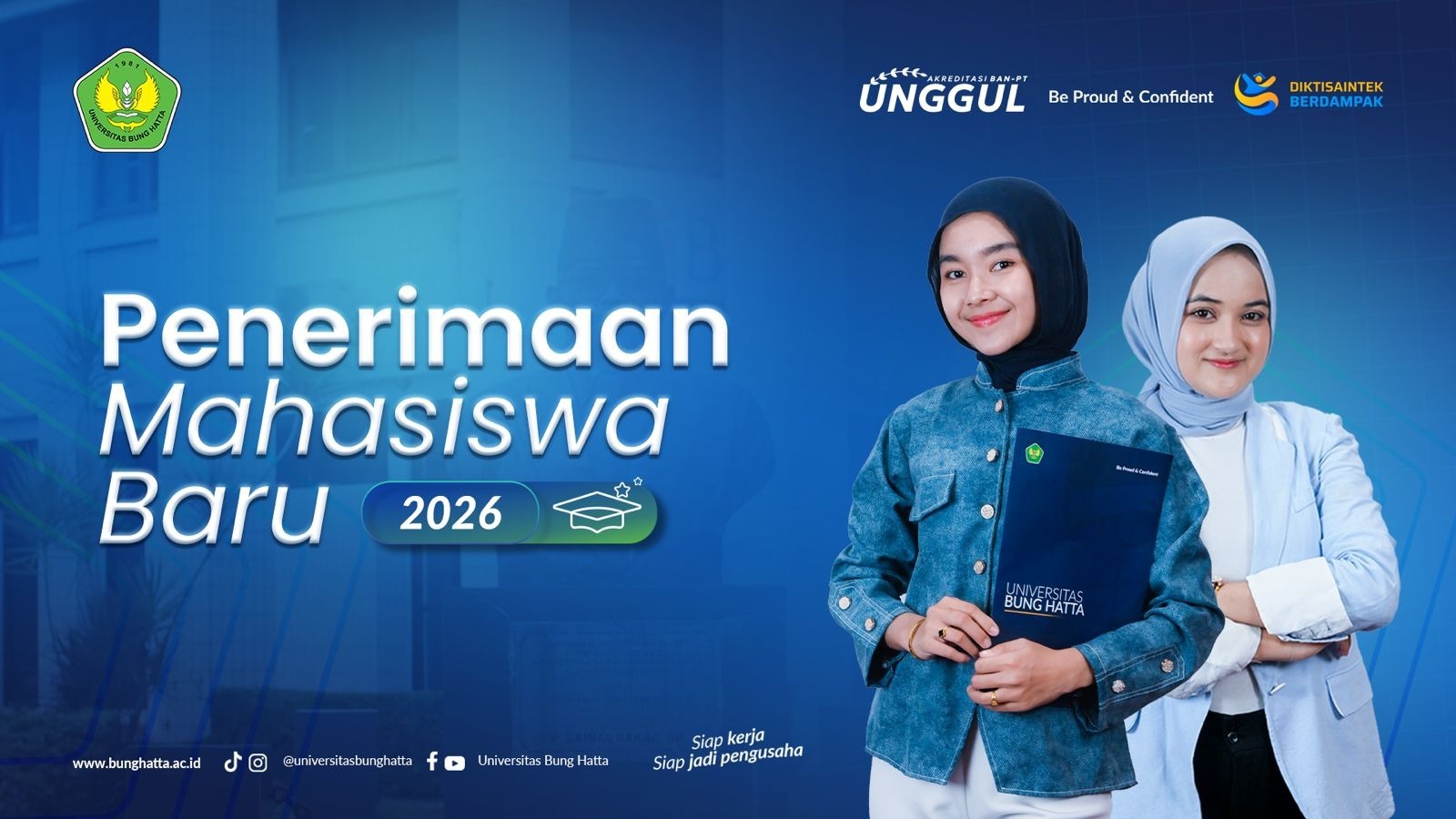 Inilah Besaran Biaya Uang Kuliah (UKT) Mahasiswa Baru Universitas Bung Hatta Tahun Akademik 2026-2027