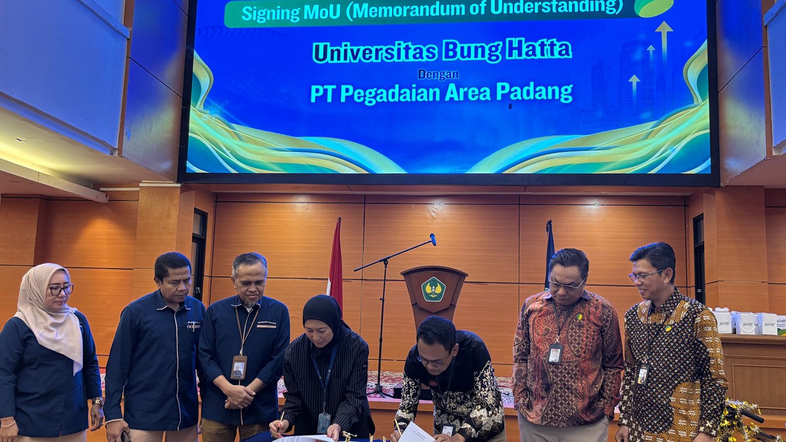 Universitas Bung Hatta dan PT Pegadaian Perkuat Kerja Sama Pendidikan dan Literasi Keuangan