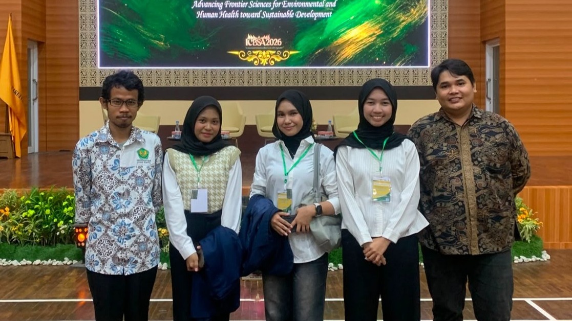 Tiga Mahasiswa Teknik Kimia Universitas Bung Hatta Presentasikan Riset di Konferensi Internasional ICBSA 2026