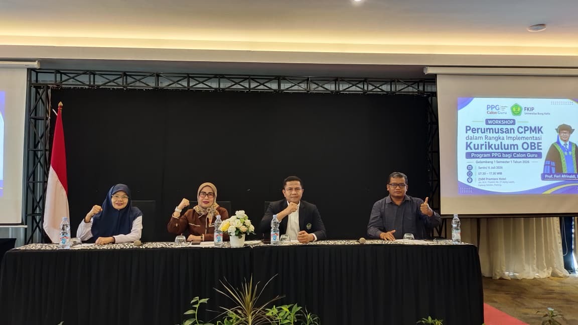  PPG FKIP Universitas Bung Hatta Selenggarakan Workshop Perumusan CPMK Kurikulum OBE