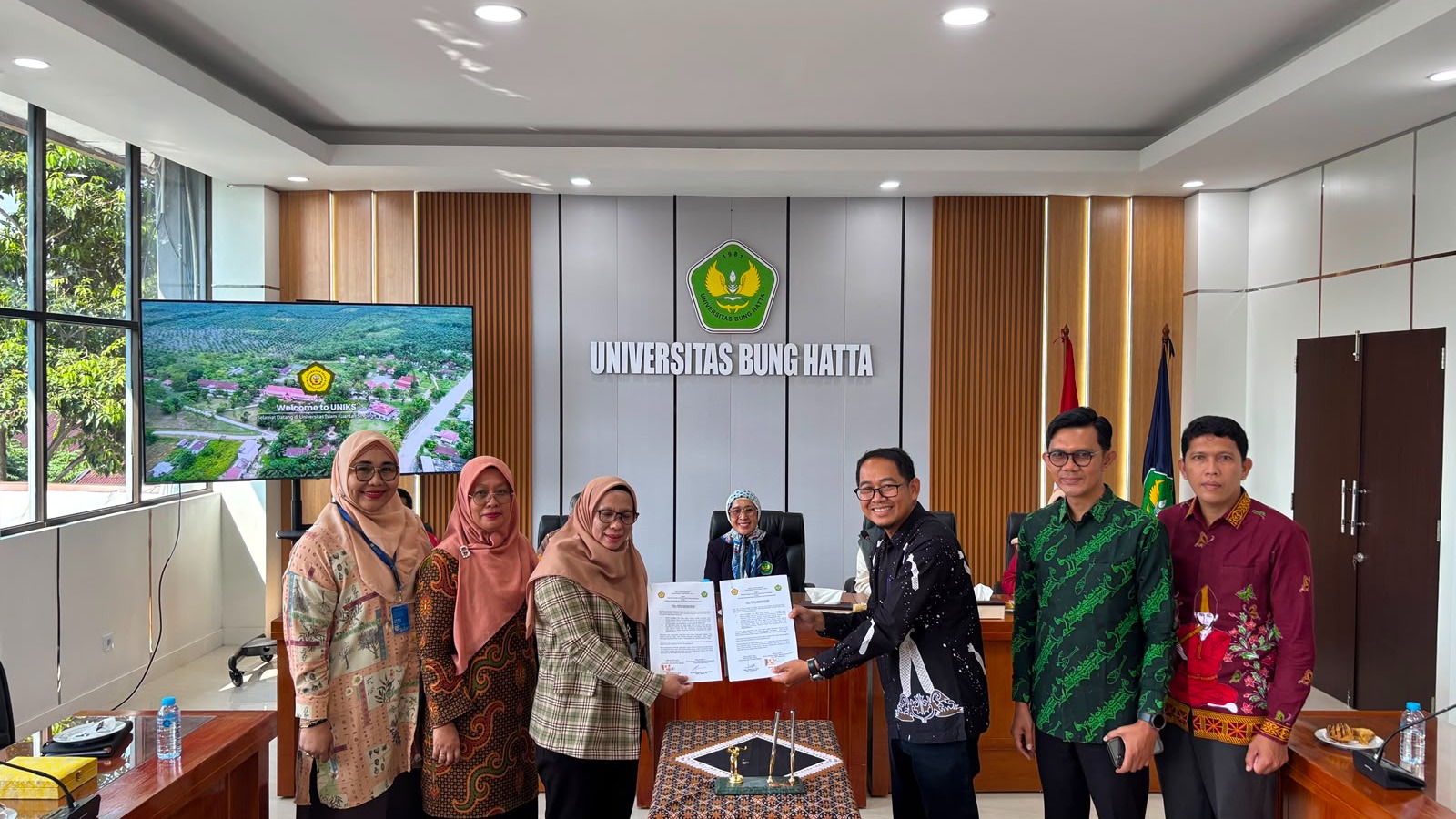 FTSP Universitas Bung Hatta dan FT Universitas Islam Kuantan Singingi Jalin Kerja Sama 