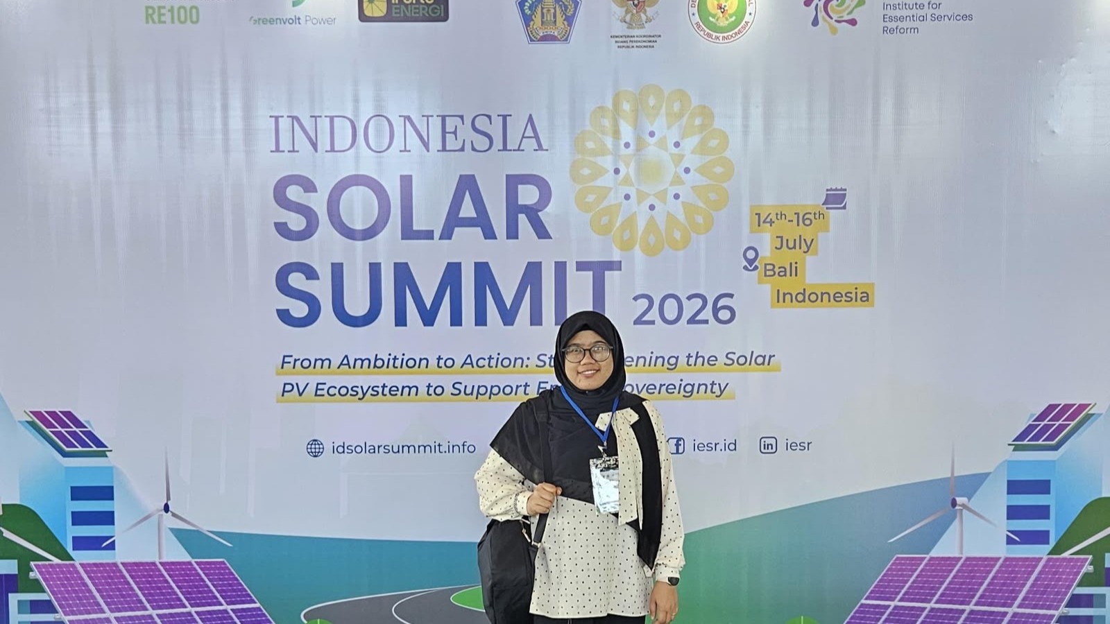 Prodi TRET Universitas Bung Hatta Turut Perkuat Peran Transisi Energi melalui Indonesia Solar Summit 2026
