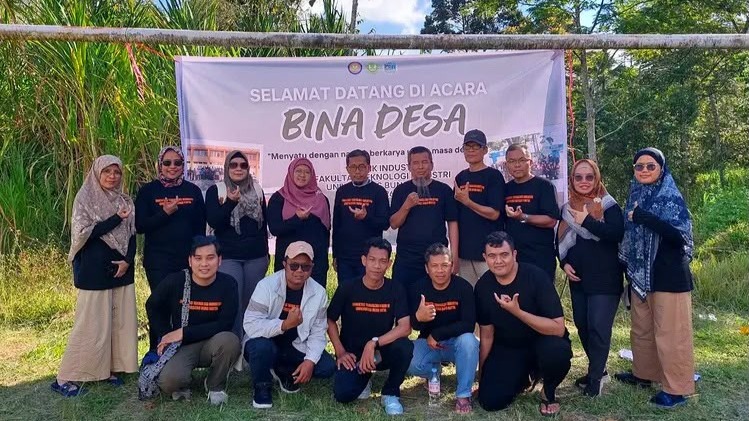 FTI Universitas Bung Hatta Selenggarakan Bina Desa di Nagari Simarasok