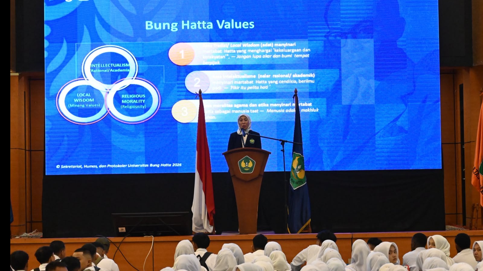 PKKMB Universitas Bung Hatta 2026 Dorong Mahasiswa Unggul dan Berdampak