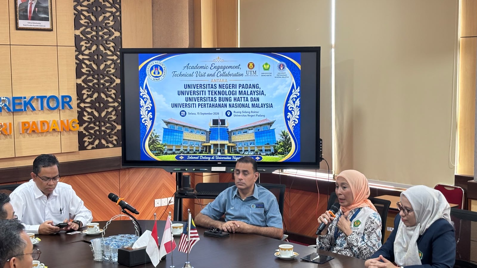 Kolaborasi Academic and Research Engagement, Universitas Bung Hatta Perkuat Kerja Sama dengan UNP, UTM, dan UPNM