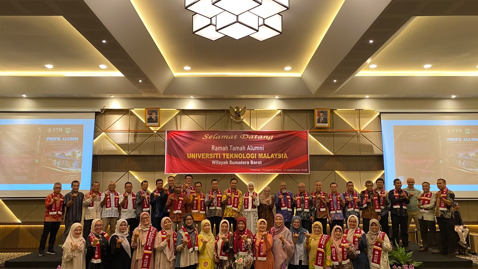 Silaturahmi Alumni UTM Perkuat Jejaring Akademik Universitas Bung Hatta dan UNP
