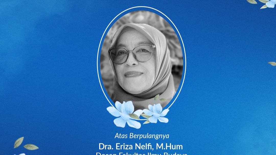 Kabar Duka, Dra. Eriza Nelfi, M.Hum, Dosen Tetap FIB Universitas Bung Hatta Meninggal Dunia