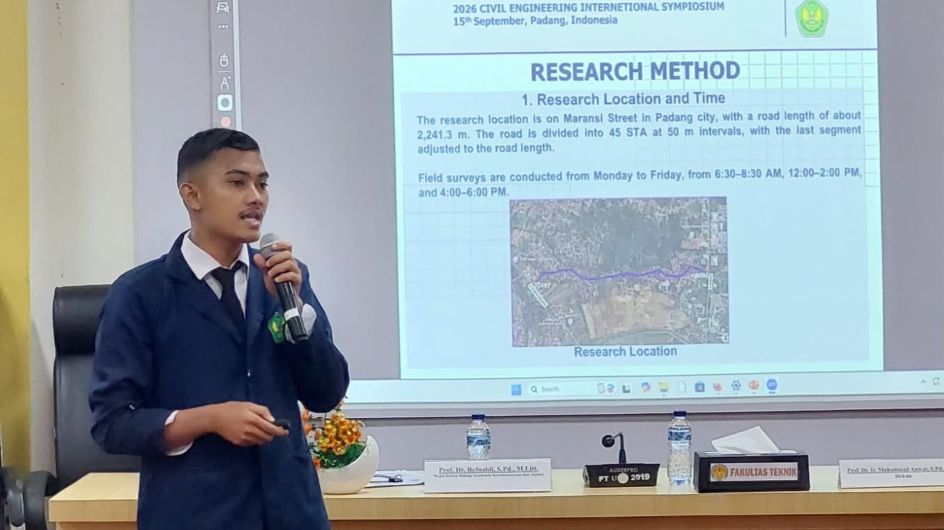 Mohammad Kelvin Perdana Paparkan Riset Jalan Maransi di Simposium Internasional