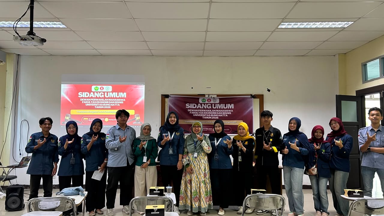 Sidang Umum DPM FEB Universitas Bung Hatta Perkuat Demokrasi Mahasiswa