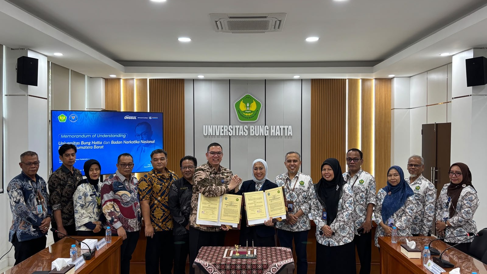 Universitas Bung Hatta dan BNN Provinsi Sumatra Barat Perkuat Kolaborasi Pencegahan Narkoba