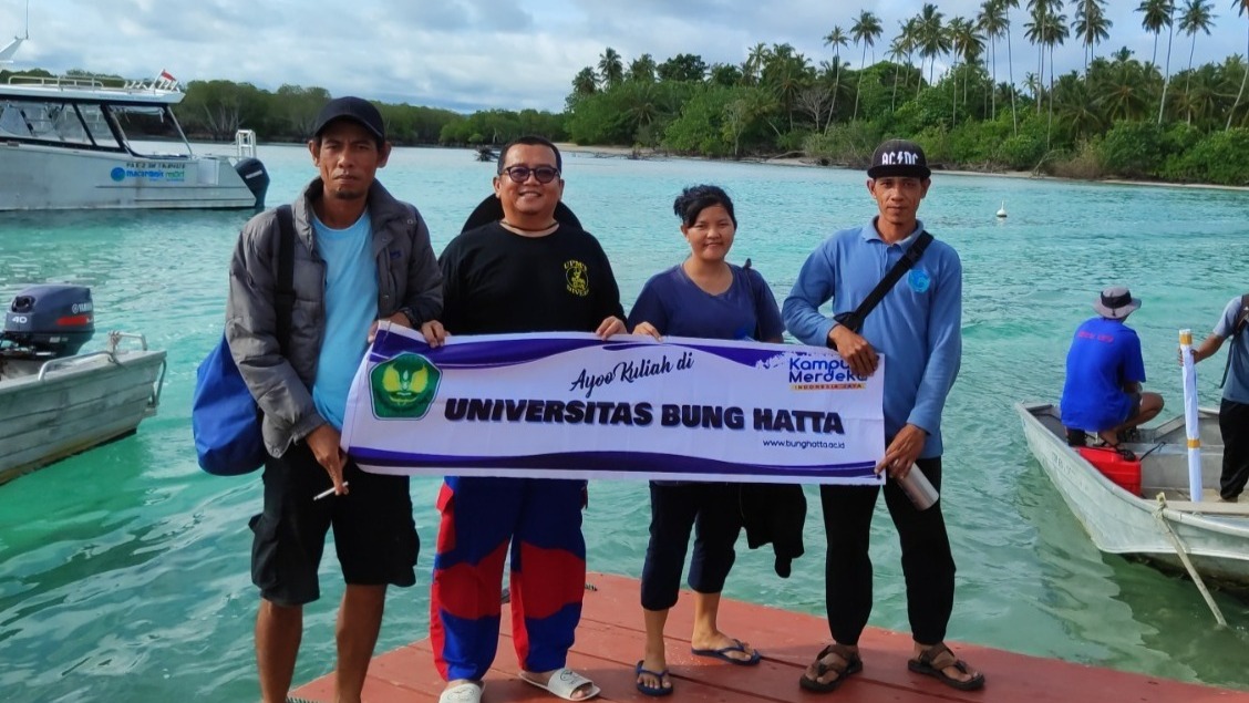 Universitas Bung Hatta, BRIN, dan Dunia Usaha Inisiasi Riset Wisata Bahari Berkelanjutan di Mentawai