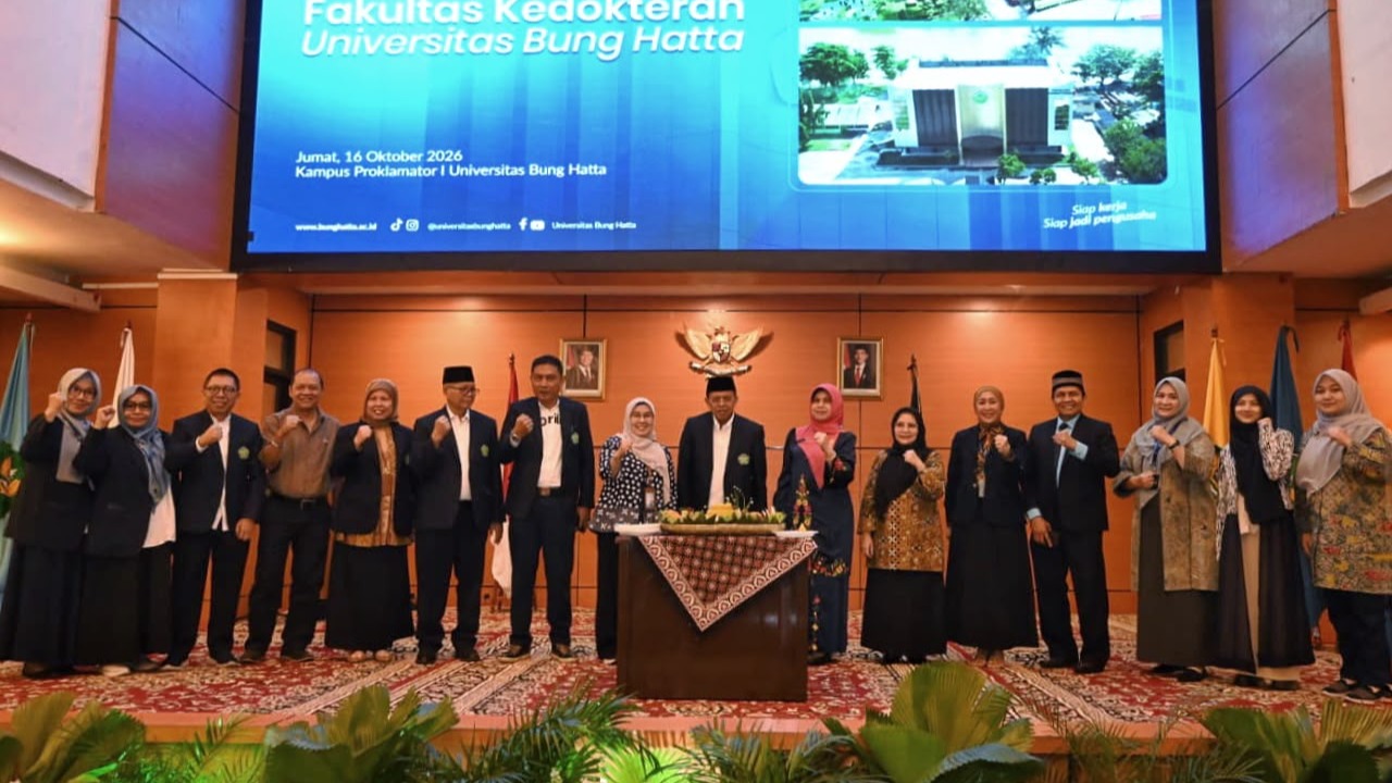 Universitas Bung Hatta Launching Fakultas Kedokteran dan Sambut Mahasiswa Perdana Tahun 2026