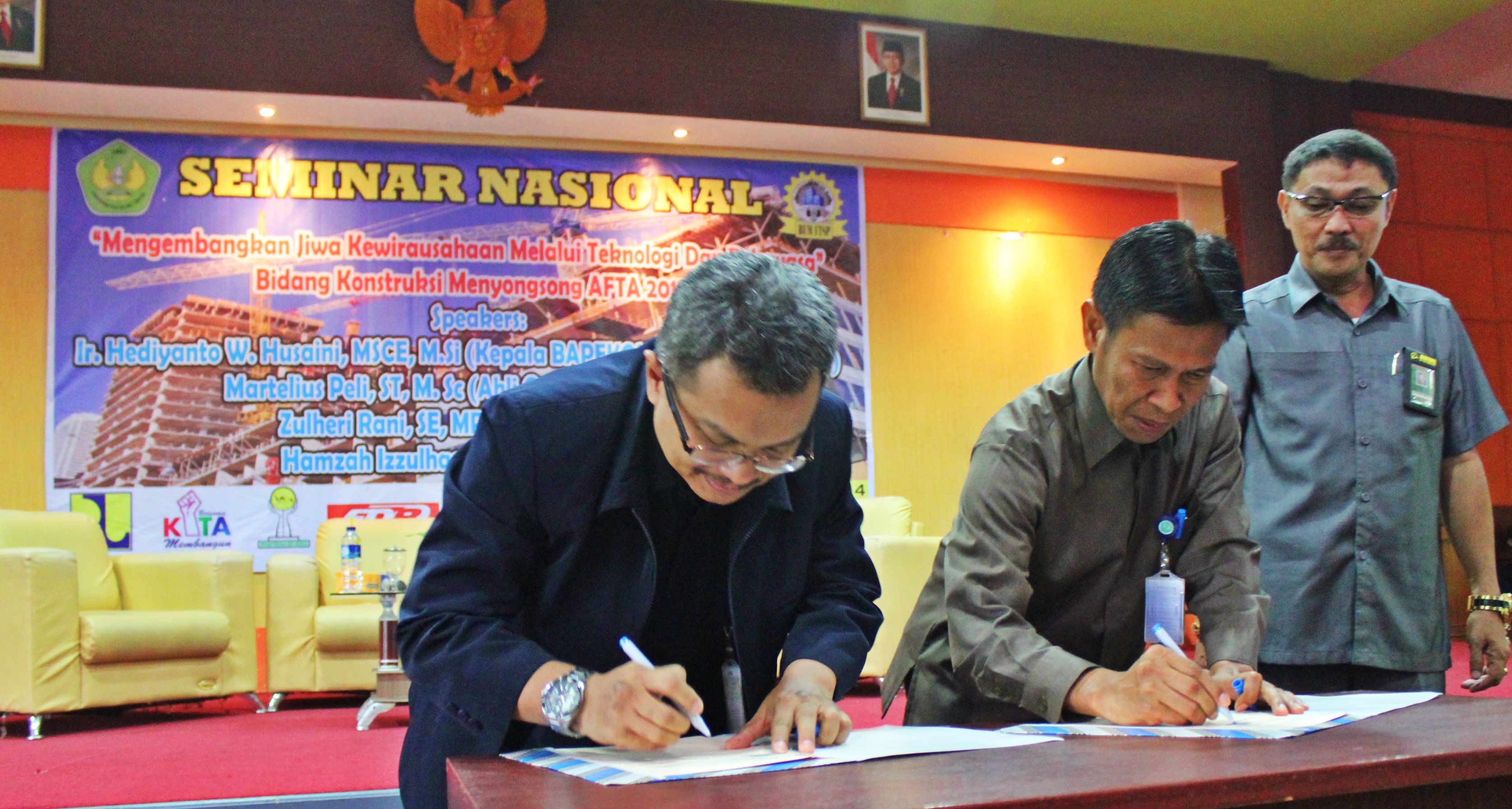 Tingkatkan Kualitas Lulusan, FTSP UBH Lakukan MoU dengan Kementerian PU