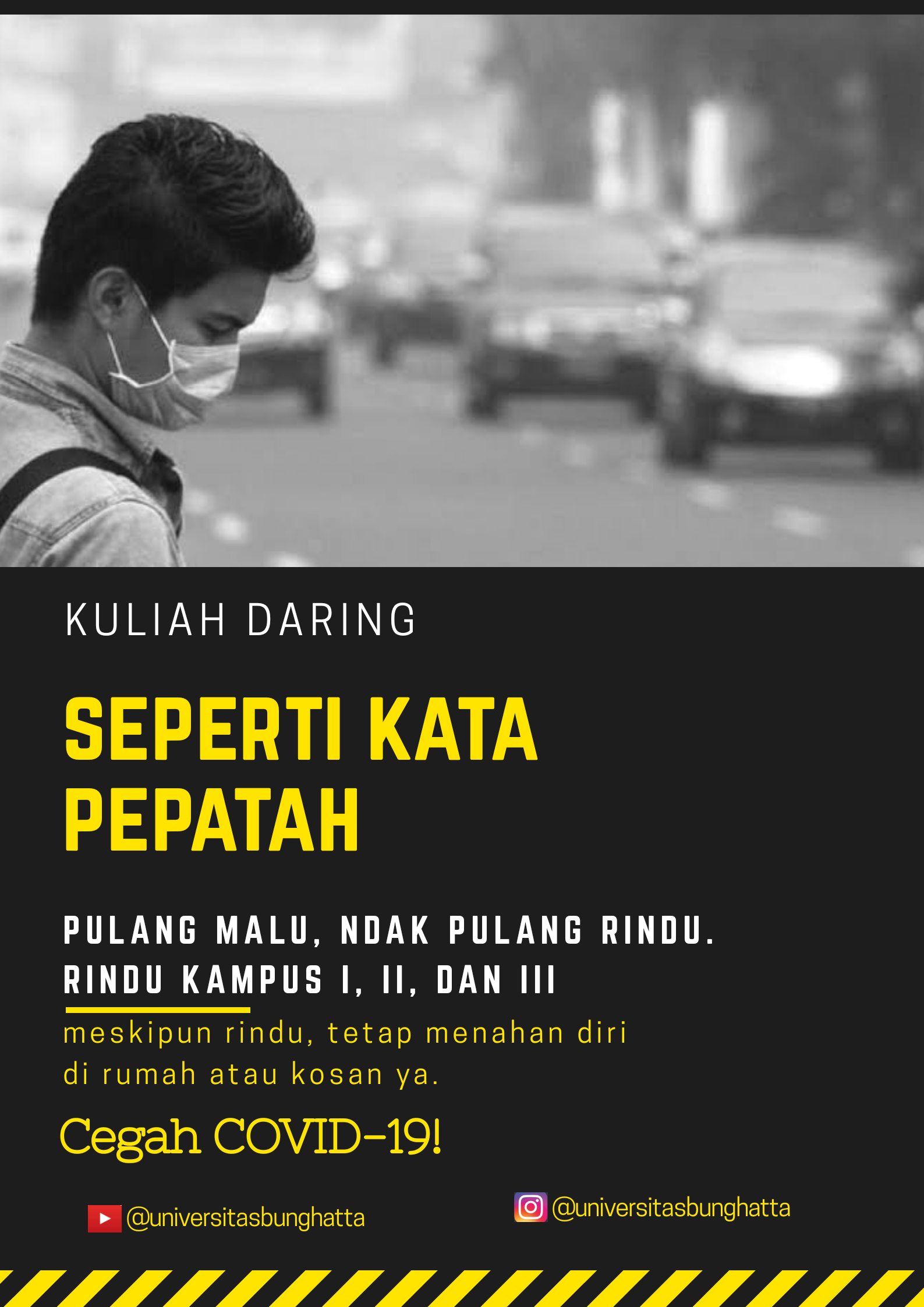 Universitas Bung Hatta Berlakukan Kuliah Daring