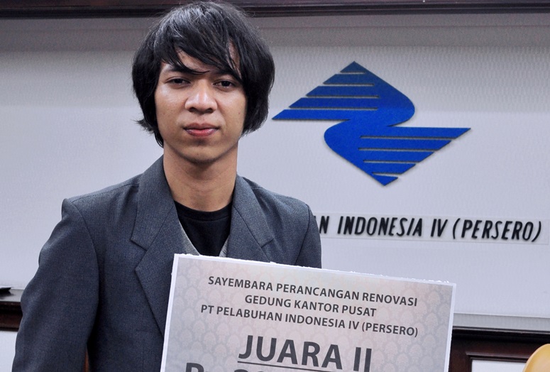 Renggo Pernanda, Mahasiswa Teknik Arsitektur UBH Juara II Sayembara Renovasi Gedung Pelabuhan