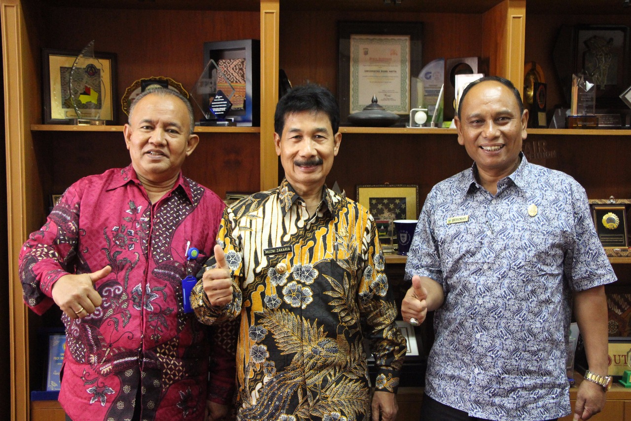 Bupati Solok Selatan Kunjungi Universitas Bung Hatta