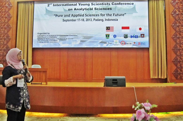 Reni Desmiarti, Dosen Teknik Kimia UBH Jadi Keynote Speaker International Conference