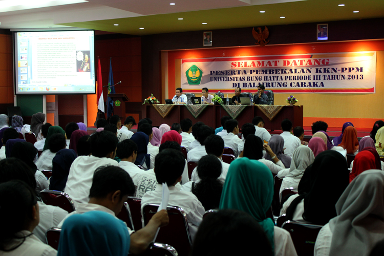 Pembekalan KKN-PPM, Tekankan Proses Pembelajaran Mahasiswa, Masyarakat dan Dosen