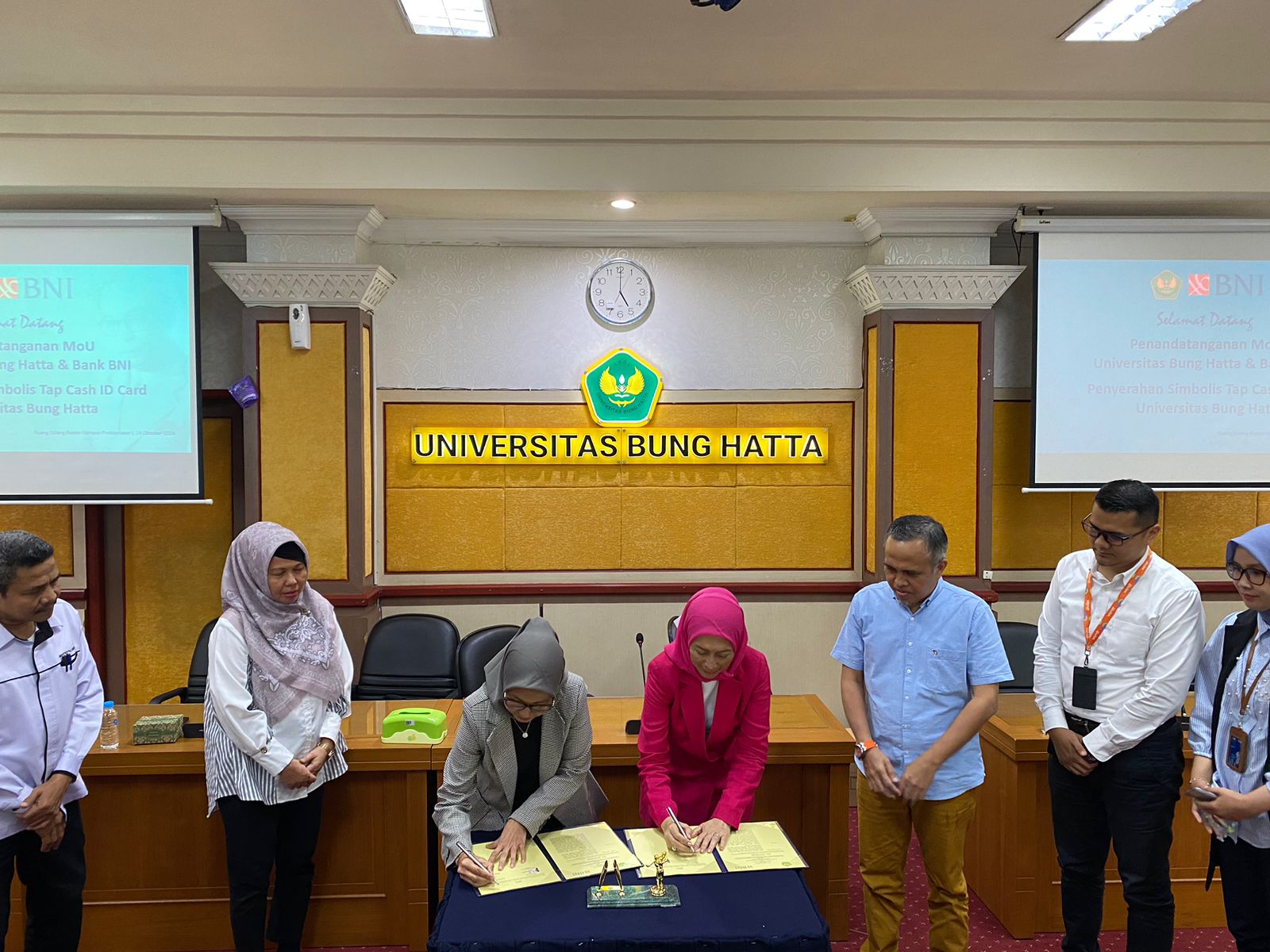 Universitas Bung Hatta dan BNI Cabang Padang Perkuat Kerja Sama di Bidang Pendidikan, Magang dan Kewirausahaan