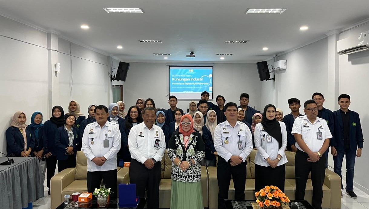 Kunjungi Balai Harta Pemeliharaan Medan, Mahasiswa Fakultas Hukum Universitas Bung Hatta Diberikan Kesempatan Untuk Magang