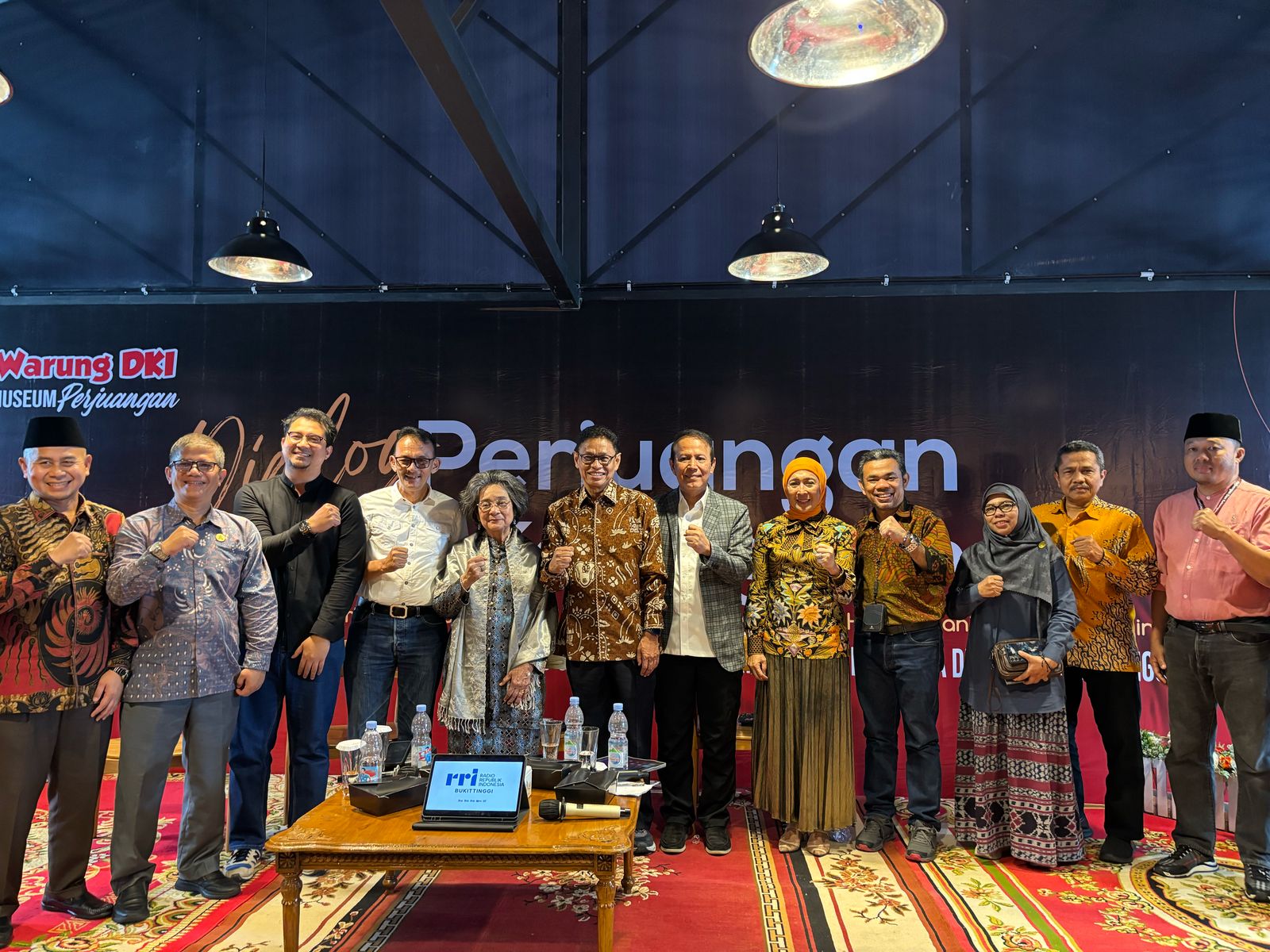 Rektor Universitas Bung Hatta Hadiri Dialog Perjuangan dan Kebangsaan di Bukittinggi