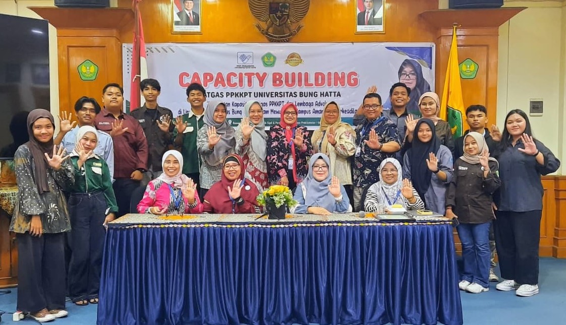 Capacity Building Satgas PPKPT Universitas Bung Hatta, Ciptakan Kampus Aman Berkeadilan