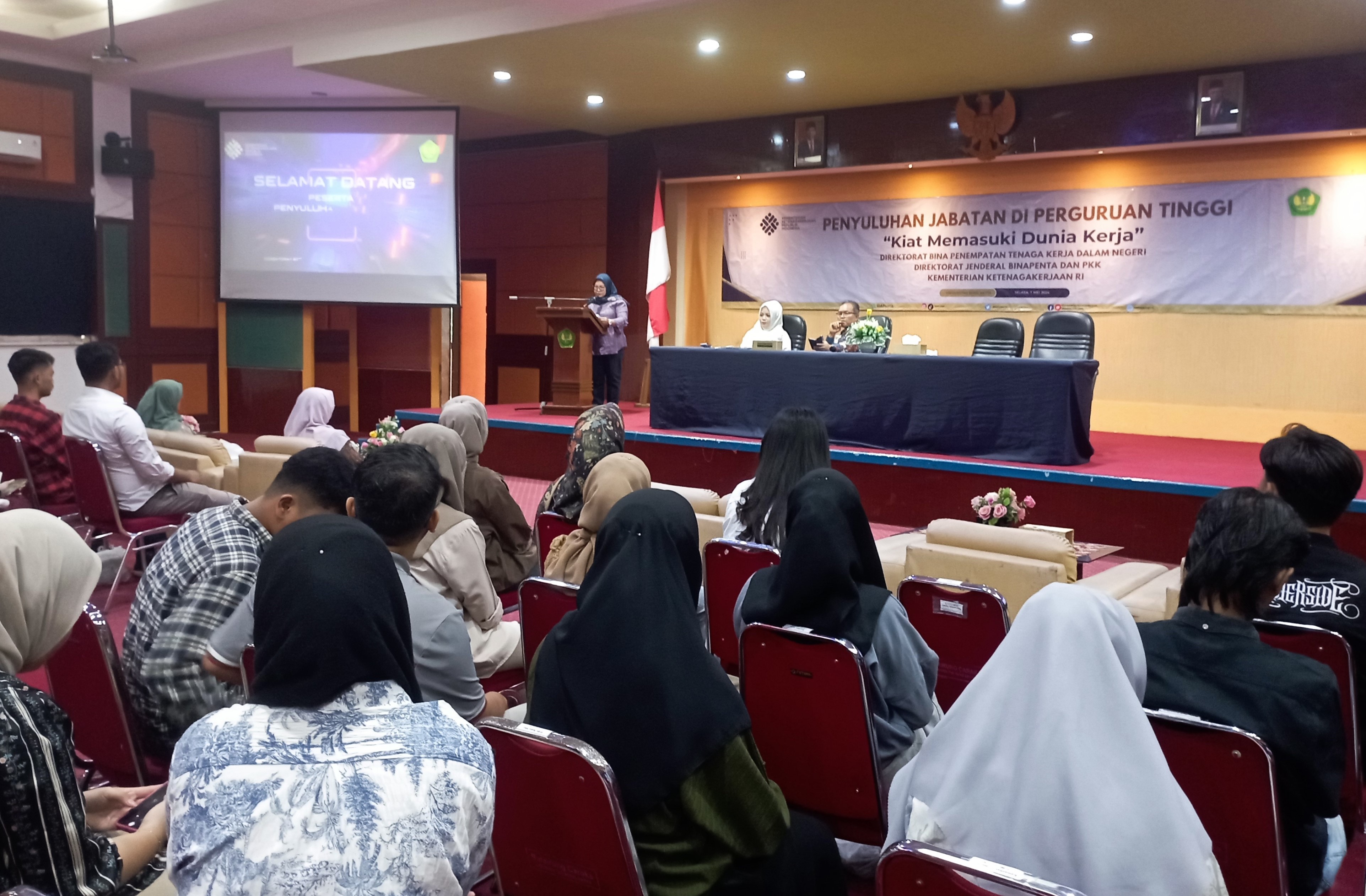 Pusat Bimbingan Karir Universitas Bung Hatta dan Kementerian Tenaga Kerja Dalam Negeri, Bekali Mahasiswa dan Lulusan Universitas Bung Hatta