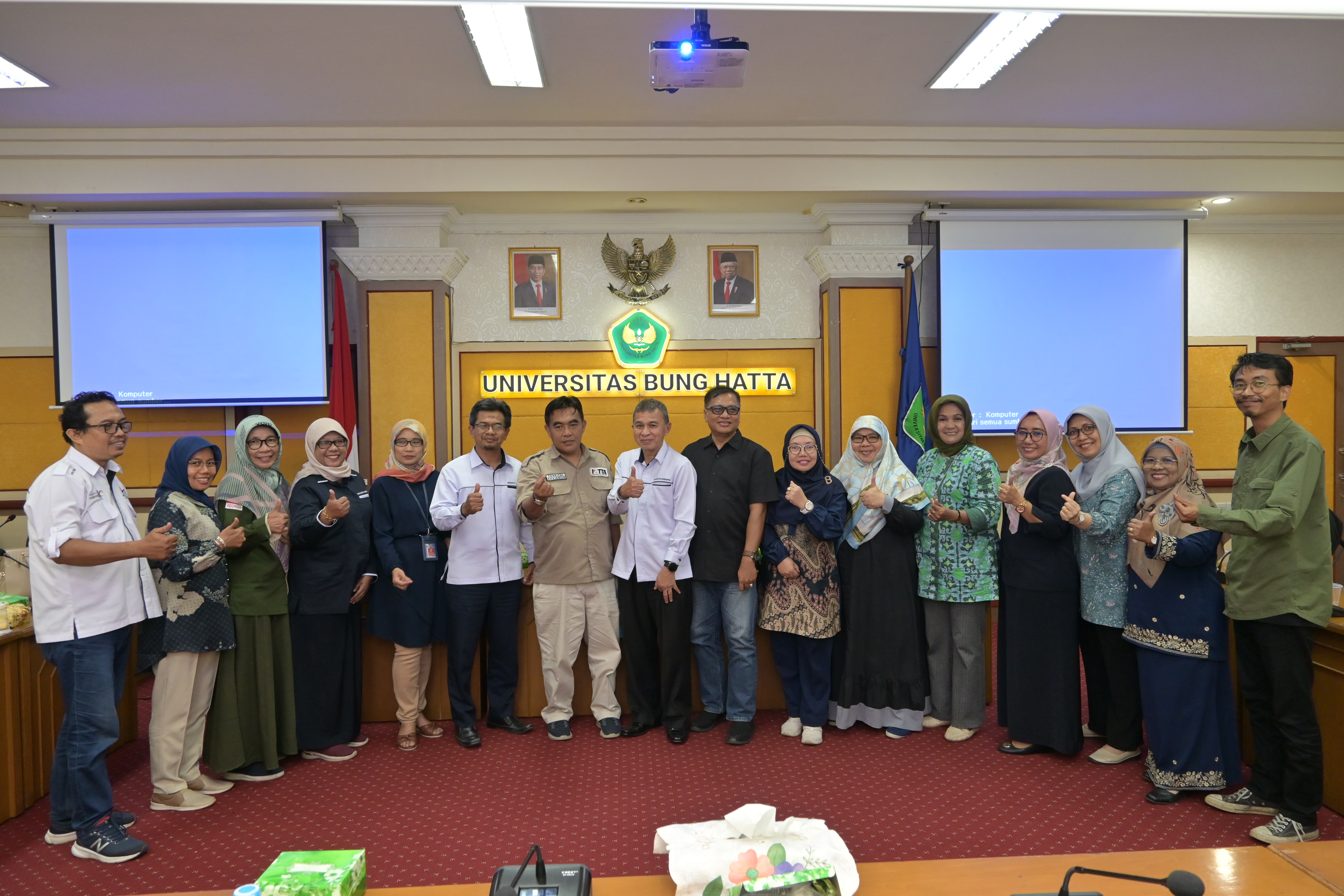 Kerja Sama Desa Wisata, Universitas Bung Hatta Gelar Rapat dengan Tim Pemberdayaan dan Pengembangan Desa Wisata Sumbar