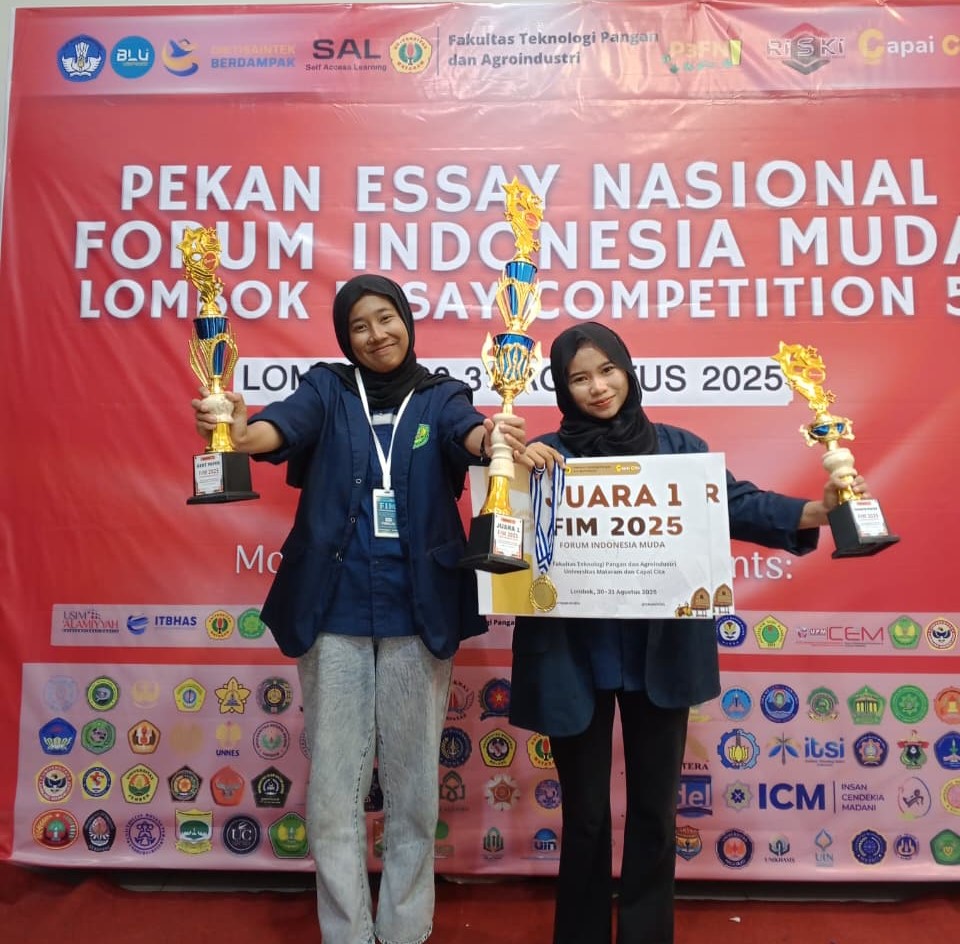 Mahasiswa TRET Universitas Bung Hatta Raih Gold Medal dan 3 penghargaan lainnya di Forum Indonesia Muda