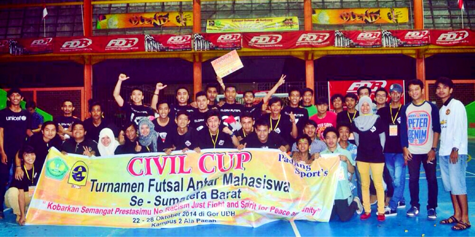 GP Futsal FC Juarai Turnamen Futsal Civil Cup Competition