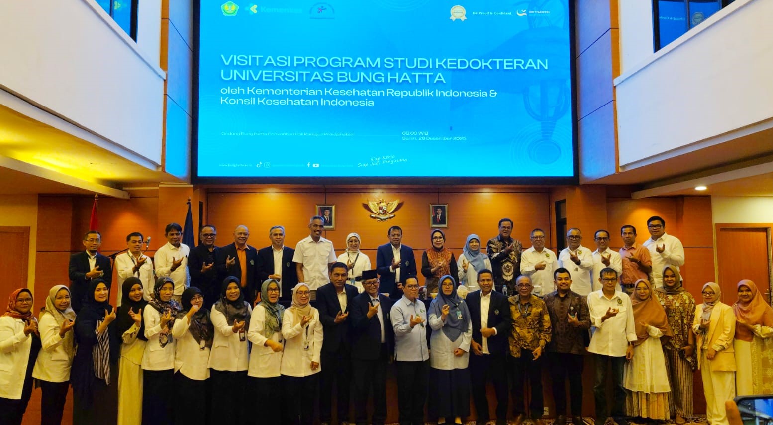 Persiapan Pendirian Fakultas Kedokteran, Universitas Bung Hatta Terima Tim Visitasi dari Kemenkes RI
