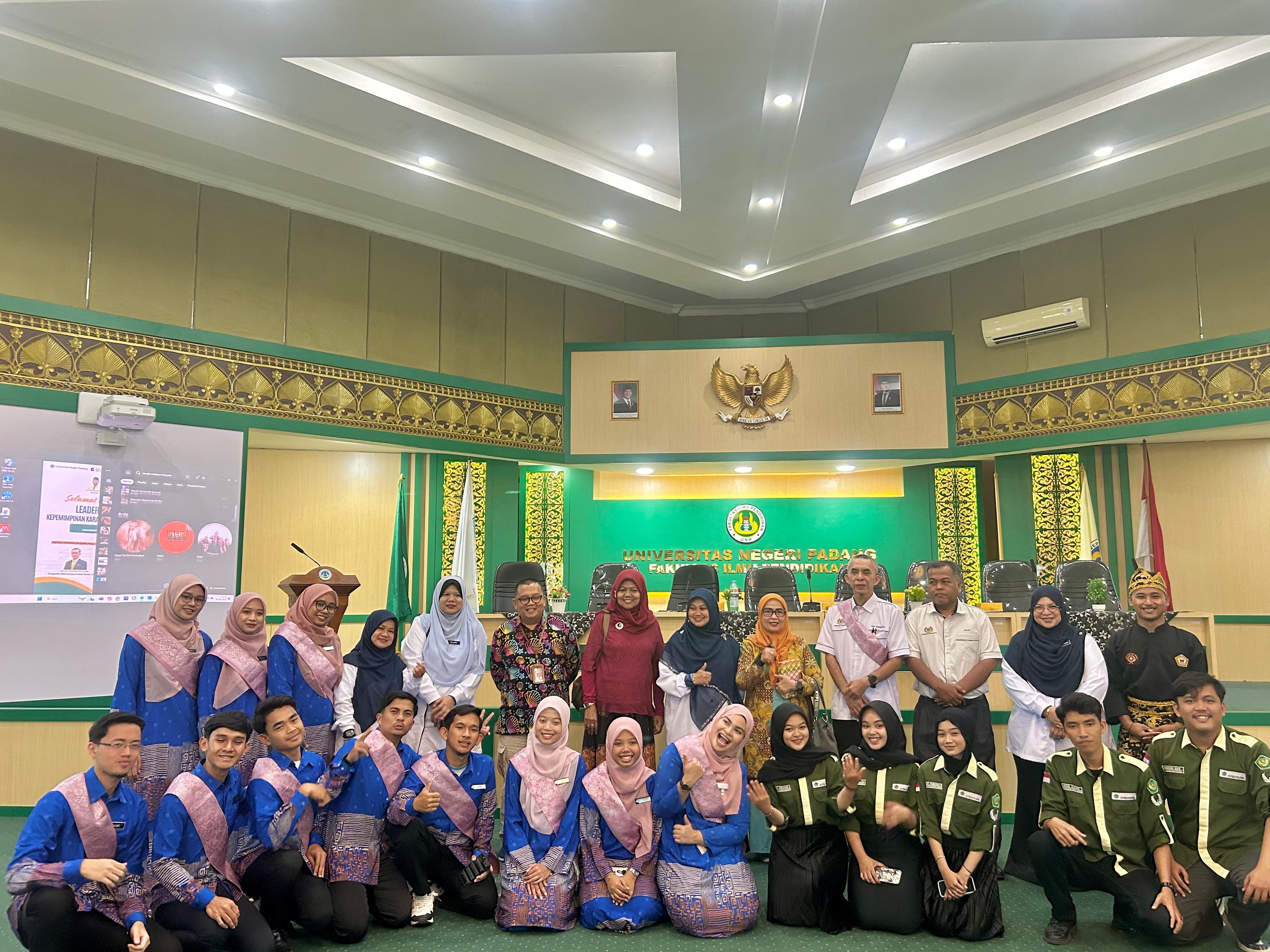 BEM FKIP Universitas Bung Hatta Tampil di Forum Leadership Journey Indonesia Malaysia