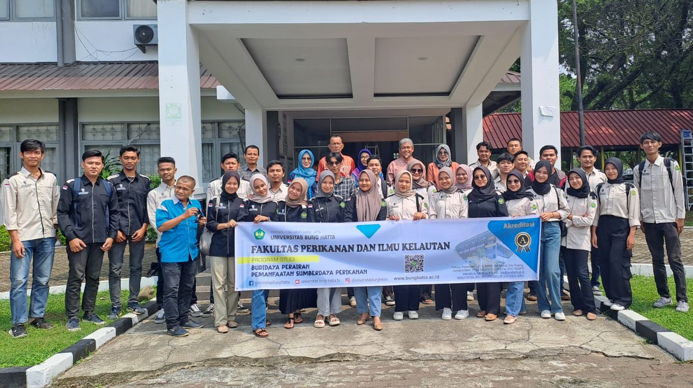 Lepas Keberangkatan Mahasiswa PKL, Ini Pesan Dekan Fakultas Perikanan dan Ilmu Kelautan Universitas Bung Hatta