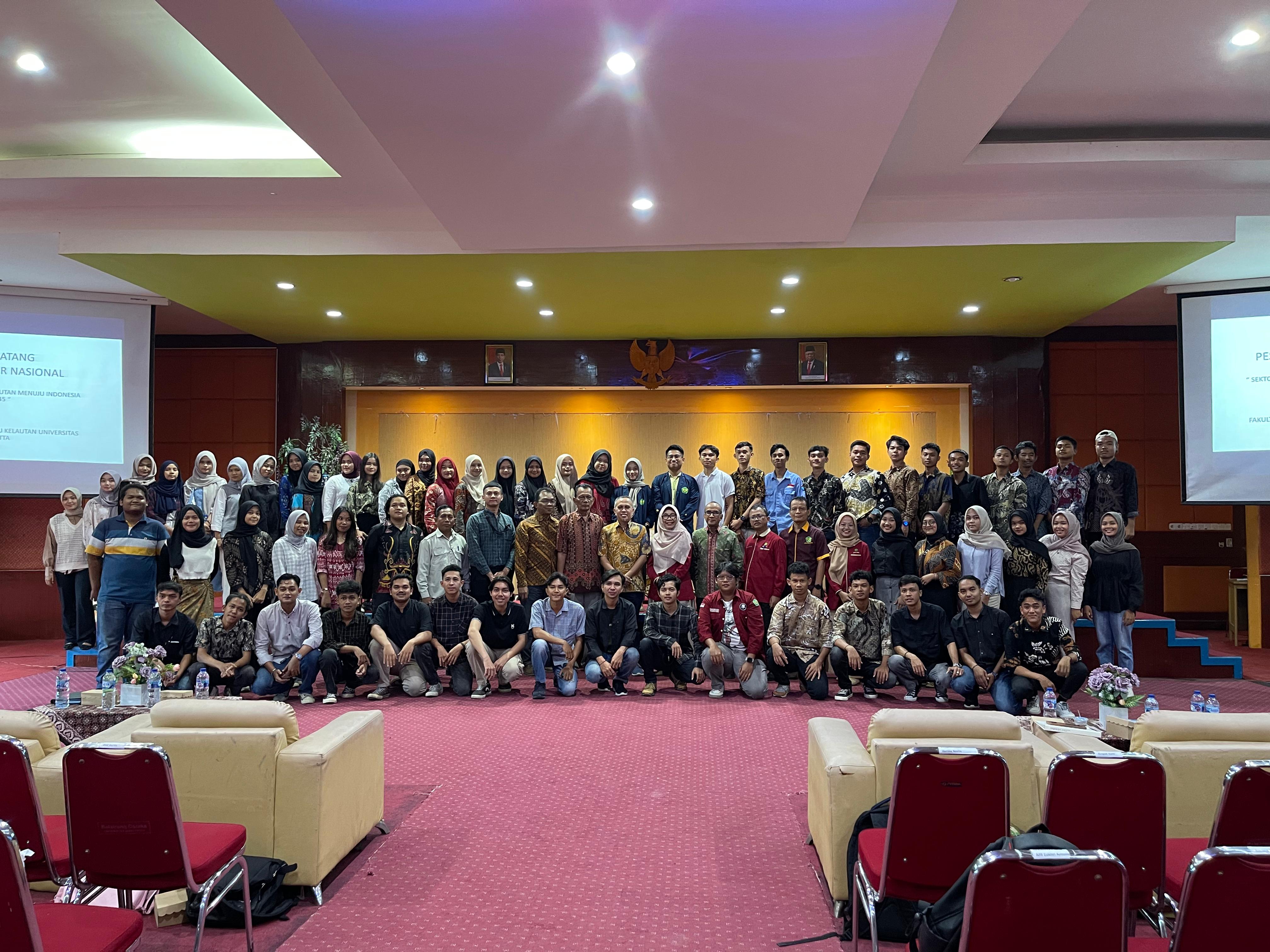 BEM FPIK Mengadakan Seminar Nasional Sektor Perikanan dan Kelautan Menuju Indonesia Emas 2045