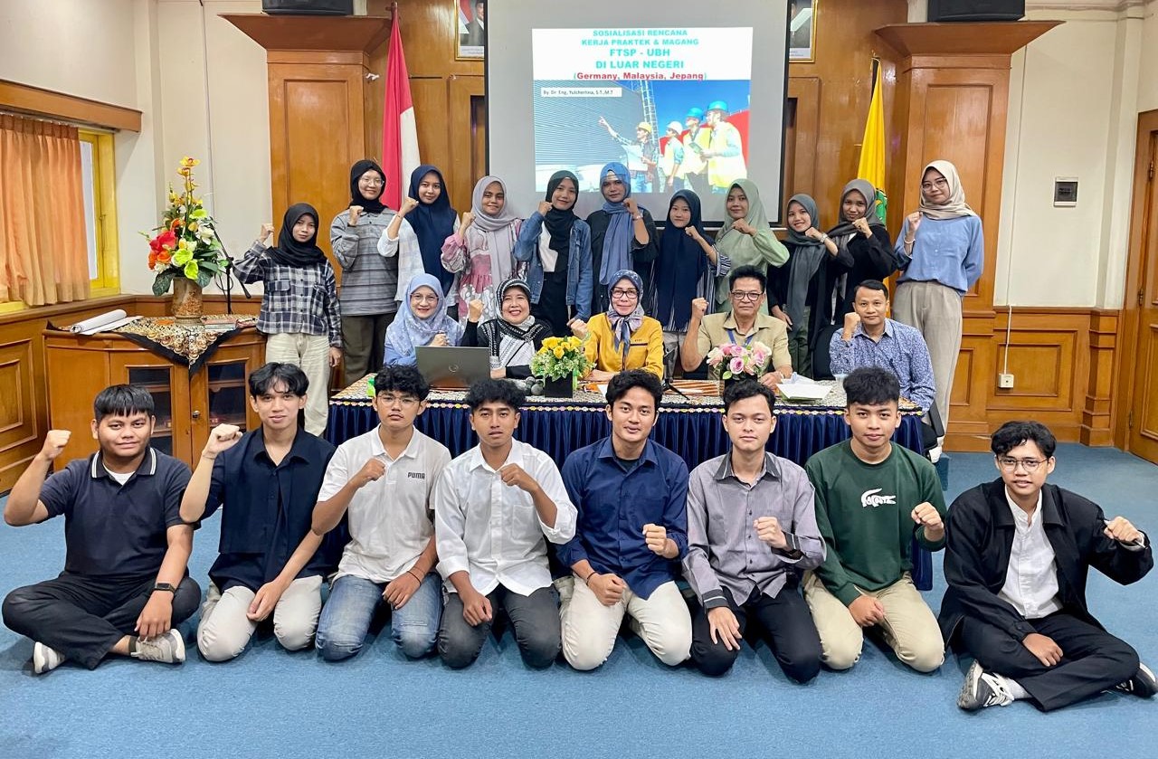 Fakultas Teknik Sipil dan Perencanaan UBH, Sosialisasikan Kegiatan Magang Ke HAWK Hildesheim Jerman