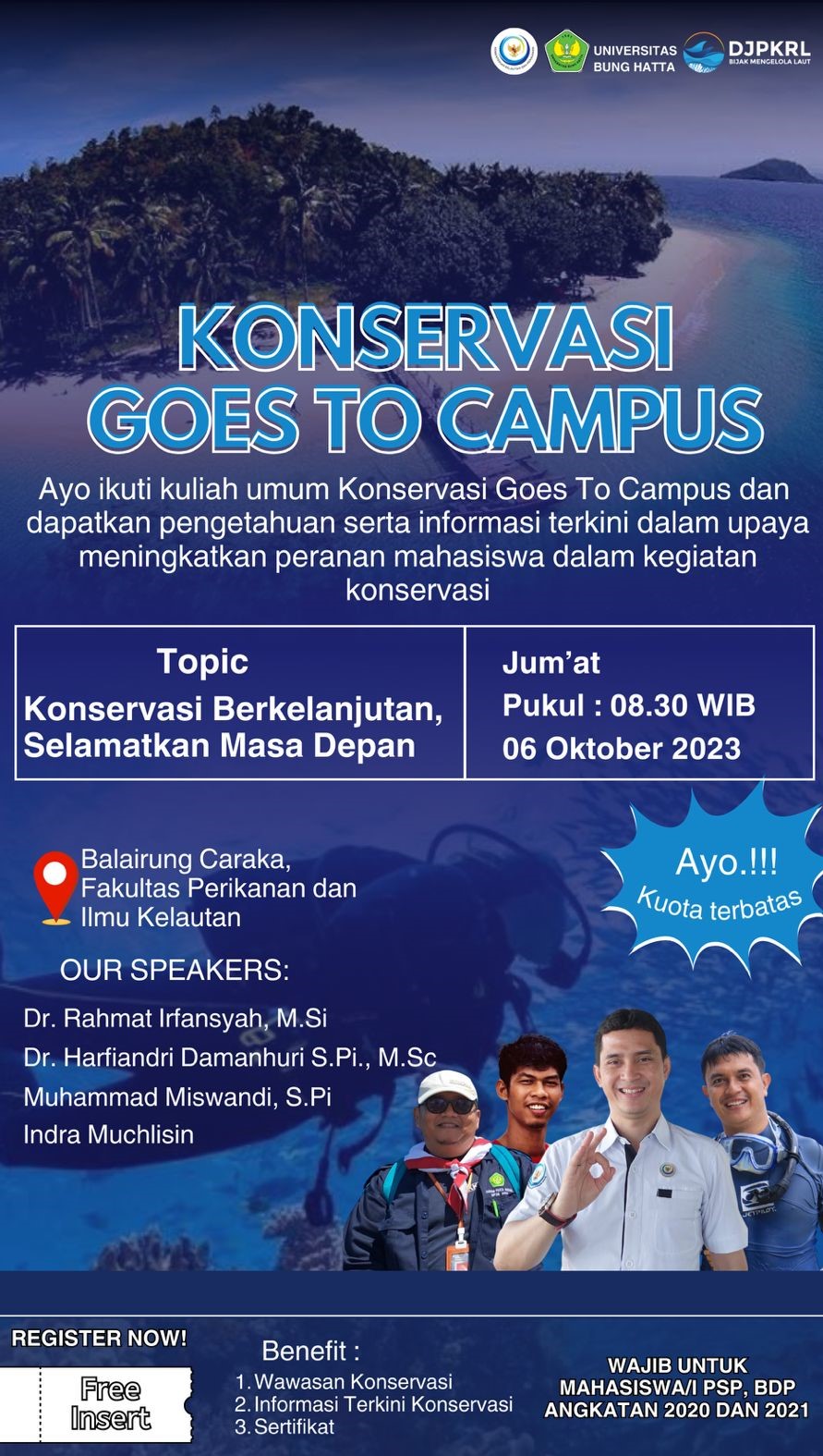 Ikuti dan hadiri !, Konservasi Goes To Campus