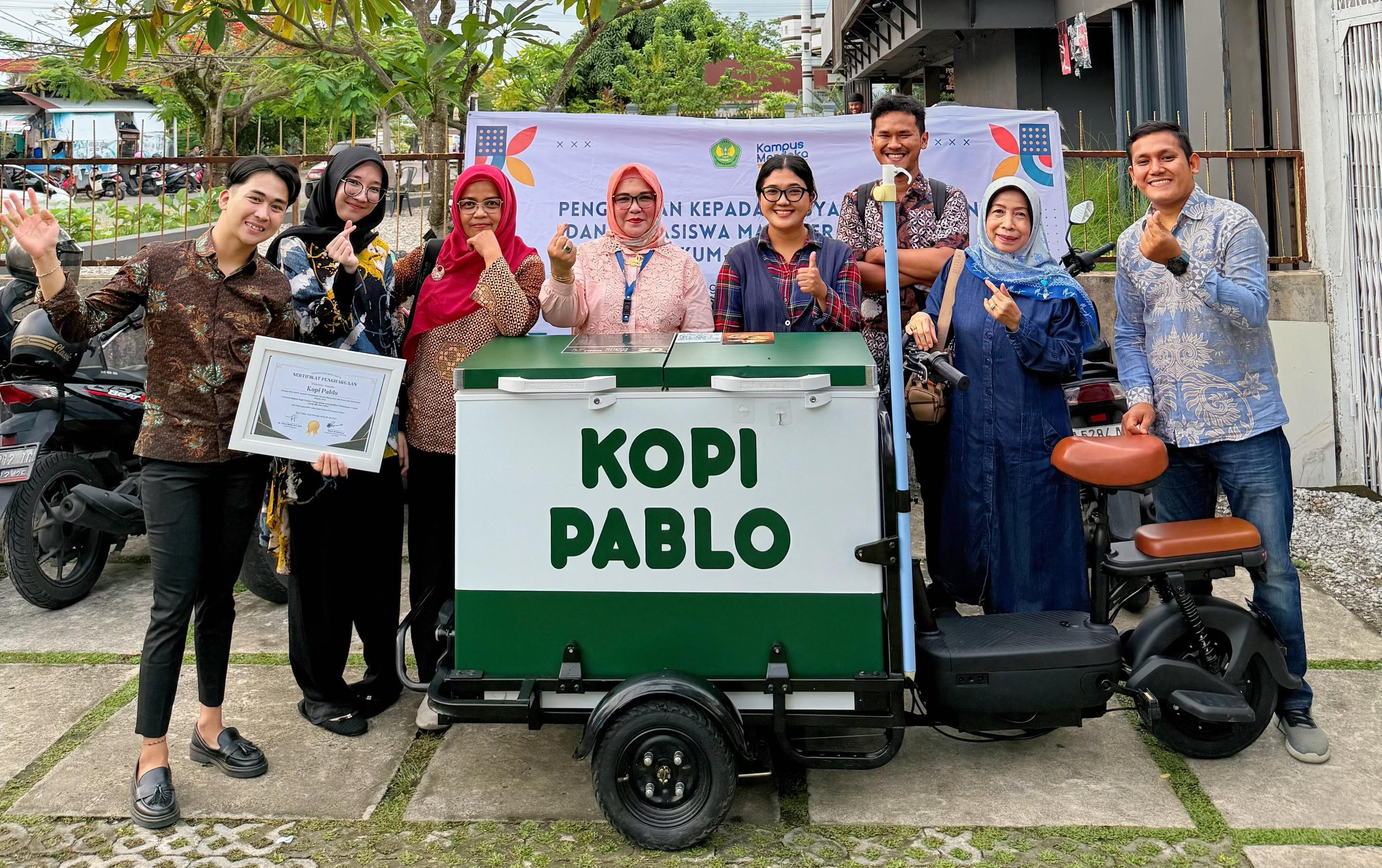 Tim PKM Dosen Fakultas Hukum Universitas Bung Hatta Kantongi Surat Pencatatan Ciptaan Video Edukasi Literasi Hukum Kopi Pablo Padang